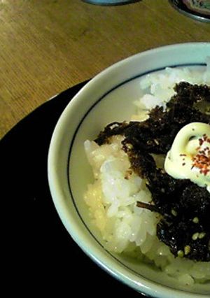 ピリッとかつお昆布マヨご飯！オススメ！！-レシピのメイン写真