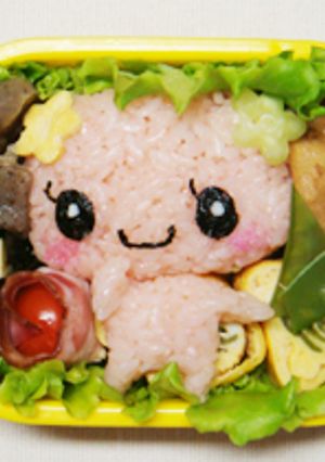 ふらわっちのデコふりおにぎり✿キャラ弁-レシピのメイン写真