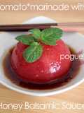 太陽みたいなトマトのまるごとおひたし。