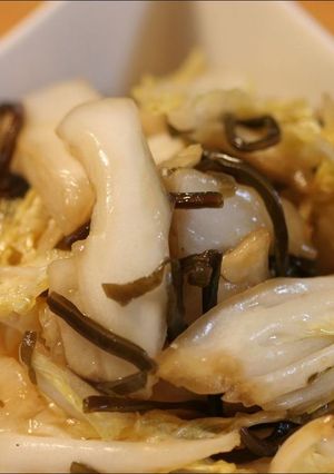 白菜と塩コンブの浅漬け-レシピのメイン写真