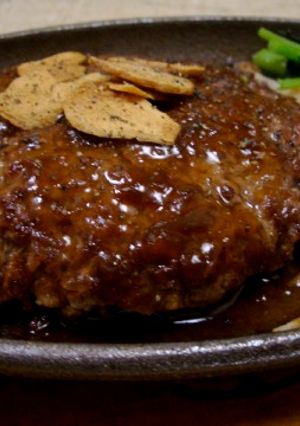 ひき肉の簡単・節約ステーキ☆-レシピのメイン写真