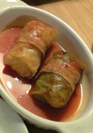 ロールキャベツのトマト煮-レシピのメイン写真