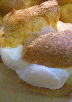 2種類のクリーム入りシュークリーム-レシピのメイン写真