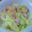 ベーコンとキャベツの簡単コンソメ煮