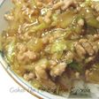 トロ~リ♪豚ひき肉と白菜のあんかけご飯