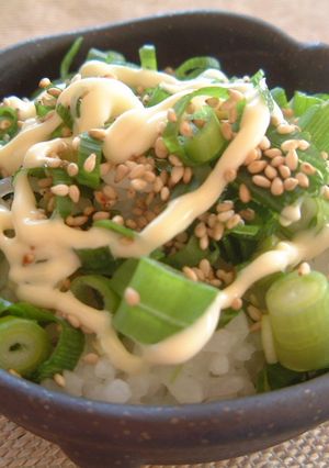 簡単♪　ねぎマヨご飯-レシピのメイン写真