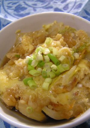 白菜で簡単 ✿卵とじ✿ 天丼に♪ランチに♪-レシピのメイン写真