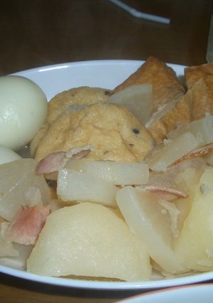 ベーコンでおでん-レシピのメイン写真