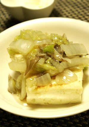 豆腐ステーキあっさり野菜あん-レシピのメイン写真