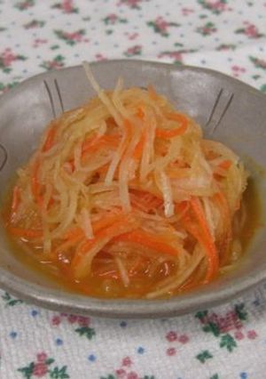 大根とにんじんの細切りサラダ【ナムル風】-レシピのメイン写真
