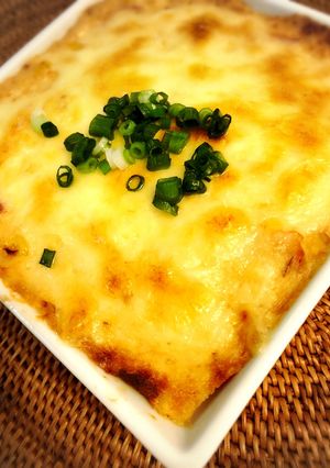* ふわっふわ♪マヨみそ豆腐グラタン *-レシピのメイン写真