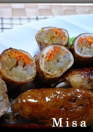 豚肉のシャキシャキもやしと人参ロール-レシピのメイン写真