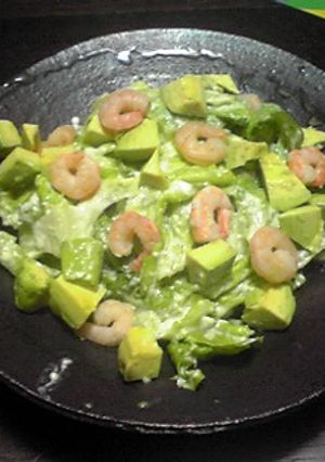 クリーミーな豆腐ドレのレタスサラダ☆-レシピのメイン写真