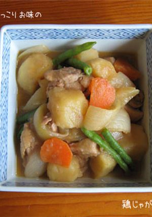 お色もお味もやさしい【鶏じゃが】肉じゃが-レシピのメイン写真