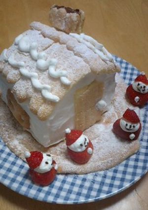 ケーキのおうちと小人たち-レシピのメイン写真