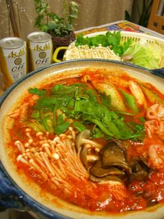 体ホカホカ!味噌キムチ鍋♪-レシピのメイン写真