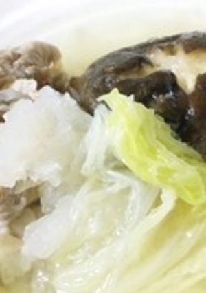 はくさいと豚肉のみぞれ煮-レシピのメイン写真