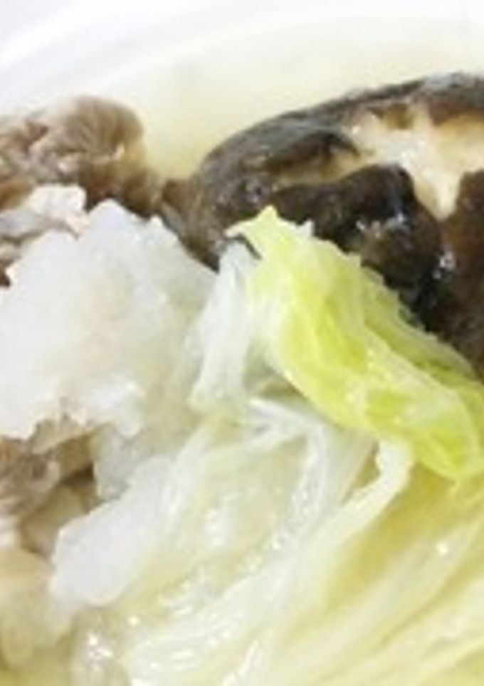 はくさいと豚肉のみぞれ煮-レシピのメイン写真