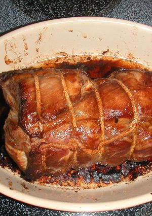 我が家の焼豚　ローストポーク-レシピのメイン写真