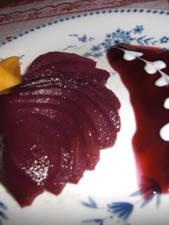 洋ナシでデザート♪ キレイなワイン煮-レシピのメイン写真