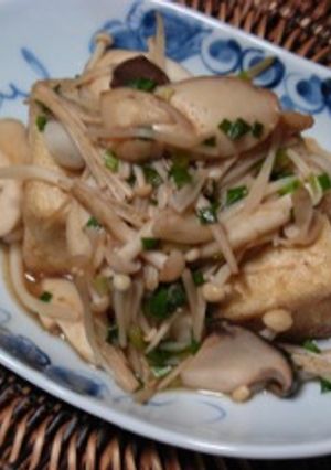 豆腐ステーキ　きのこソース-レシピのメイン写真