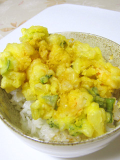 甘~いタレで海老かき揚げ天丼★-レシピのメイン写真
