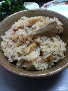炊飯器におまかせ ウマウマ舞茸ごはん-レシピのメイン写真
