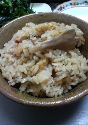 炊飯器におまかせ　ウマウマ舞茸ごはん-レシピのメイン写真