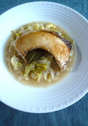 ぶりとキャベツのすっぱさっぱり煮-レシピのメイン写真