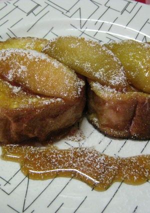 フレンチトースト♥焼りんごソース♥-レシピのメイン写真
