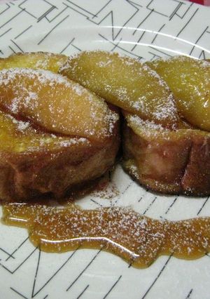 フレンチトースト♥焼りんごソース♥-レシピのメイン写真