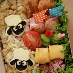 รูปของ キャラ弁 ✿ 断然簡単！ひつじのショーン