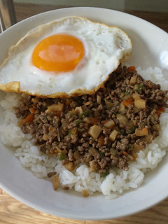 冷蔵庫掃除♪テキトー野菜・牛そぼろご飯♪-レシピのメイン写真
