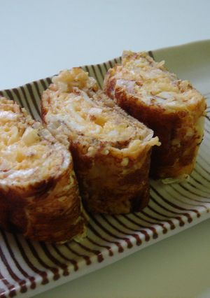 ◎ねぎと粉チーズの卵焼き◎-レシピのメイン写真