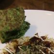 大根の葉でお好み焼き☆