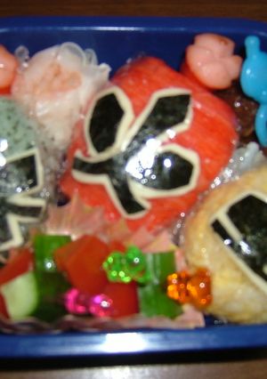 ☆大好き☆シンケンジャー☆キャラ弁♪-レシピのメイン写真