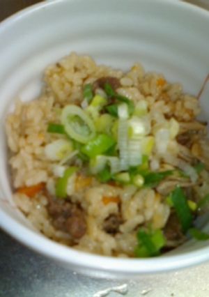 焼肉風味の炊き込みご飯-レシピのメイン写真