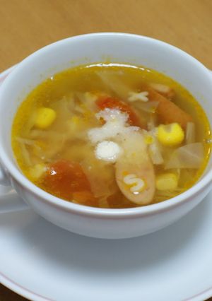 ✿✿ABCパスタ入り✿キャベツスープ✿✿-レシピのメイン写真