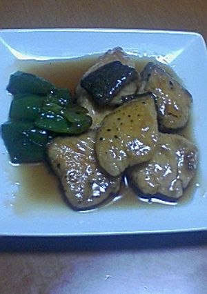 鮭とピーマンのさっぱり煮-レシピのメイン写真