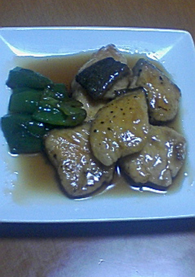 鮭とピーマンのさっぱり煮-レシピのメイン写真