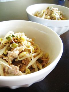 ツナともやしの簡単和え物♪-レシピのメイン写真