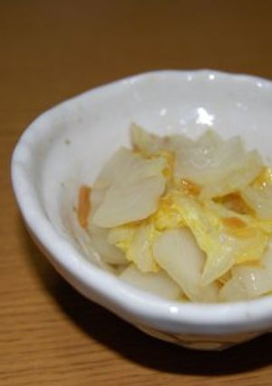 白菜のなめたけ合え★柚子こしょう風味♪-レシピのメイン写真
