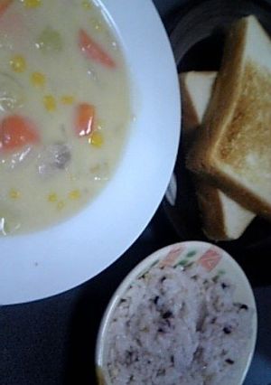 豆乳のシチュー-レシピのメイン写真