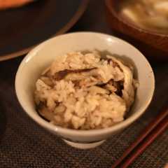 椎茸とごぼうの炊き込みご飯-レシピのメイン写真
