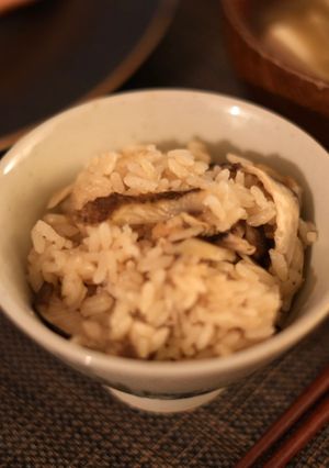 椎茸とごぼうの炊き込みご飯-レシピのメイン写真
