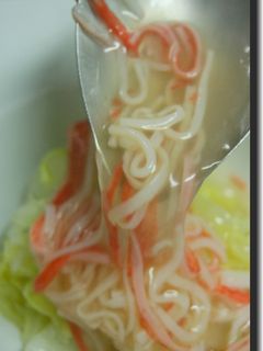 はくさいカニカマあんかけ-レシピのメイン写真