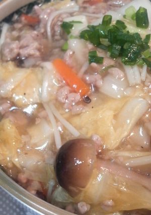 残った白菜消化★ 白菜de和風な中華丼-レシピのメイン写真