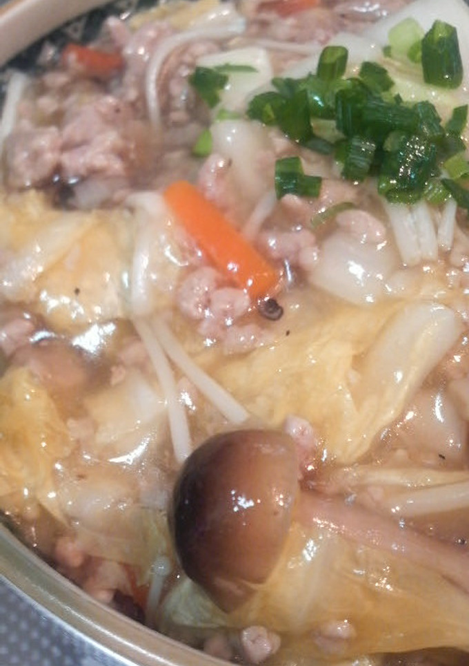 残った白菜消化★　白菜de和風な中華丼-レシピのメイン写真