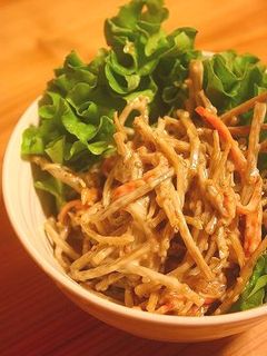 きんぴらごぼうで簡単サラダ-レシピのメイン写真