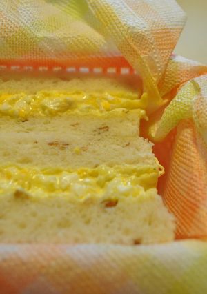 チーズ風味のたまごサンド-レシピのメイン写真
